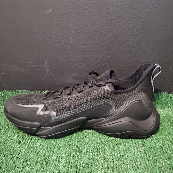 Adidas Impact FLX Tripple Black Low Top Training Sneakers Size 13 Men GZ5050 - Picture 10 of 13